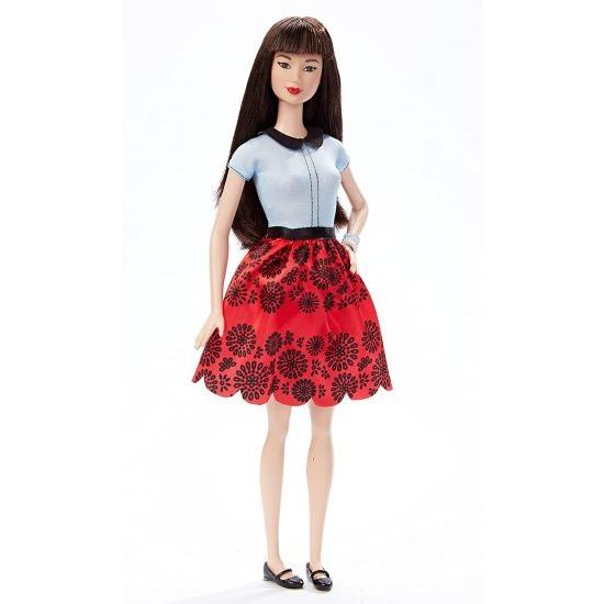 Barbie バービーファッショニスタドール19ルビーレッドフローラル - オリジナル