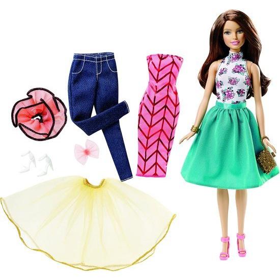 Barbie バービーファッションミックス 'nマッチドール、ブルネット
