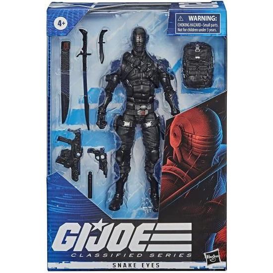 ハズブロ G.I.ジョー クラシファイドシリーズ 6インチ アクションフィギュア スネークアイズ/H...