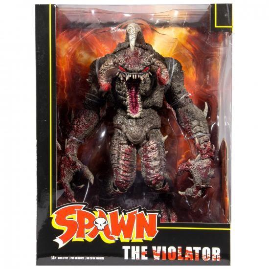 マクファーレントイズ スポーン 9インチ デラックス アクションフィギュア バイオレーター (ブラッ...