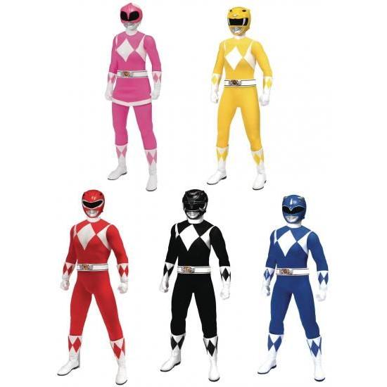 Mezco Toys Mighty Morphin Power Rangers フィギュア 1/12...