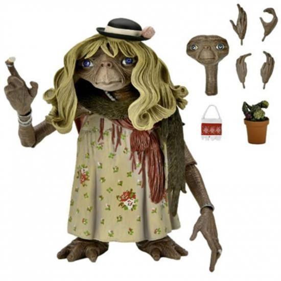 E.T. 7"アクションフィギュア ドレスアップ E.T. NECA