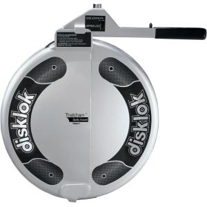 Disklok セキュリティデバイス - ステアリングホイールロック - フルカバー - シルバー - Thatcham承認 (ミディアム