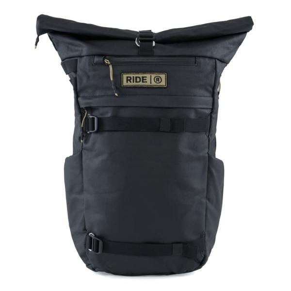 RIDE ROLL TOP DAYPACK BLACK