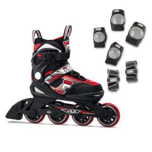 フィラ FILA インラインスケート ブーツ J-ONE COMBO プロテクターセット