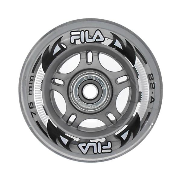 フィラ FILA インラインスケート ウィール ベアリング付 WHEEL 76mm 82A 一個