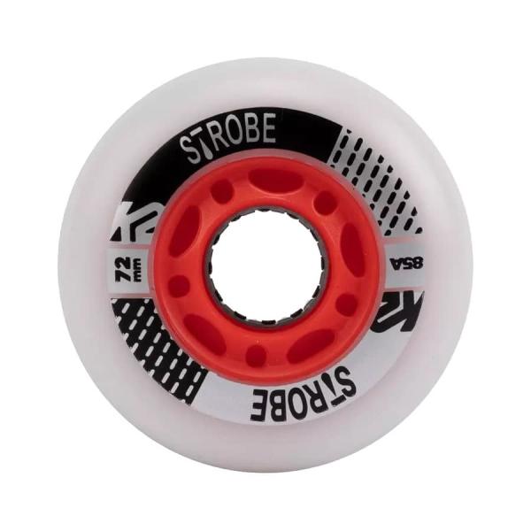 ケーツー K2 インラインスケート ウィール STROBE WHEEL 72mm 85A 一個