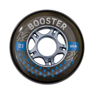 インラインスケート K2 ウィール BOOSTER WHEEL 72mm 80A 一個