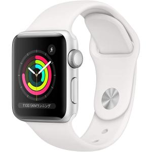 Apple Watch Series 3 (GPSモデル) 42mm シルバーアルミニウムケースとホワイトスポーツバンド MTF22J/A