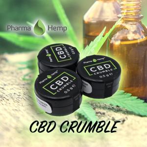 PharmaHemp CBD CRUMBLE クランブル 0.5g　低刺激でジワジワと実感を得られる！｜worldvapeshop
