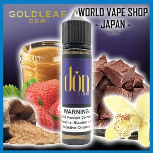 GOLD LEAF Don Strawberry 60ml  ゴールドリーフ ドン ストロベリー｜worldvapeshop