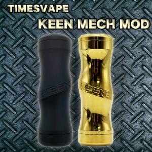 Timesvape Keen Hybrid Mechanical Mech Mod キーン ケーン ハイブリッド メカニカル チューブ モッド ブラック ブラス 金 ゴールド