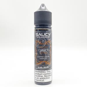 Saucy Coffee Creme Tobacco 60ml コーヒー クリーム タバコ｜worldvapeshop