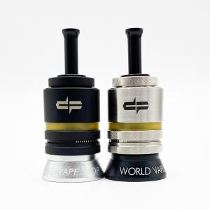 Digiflavor SIREN MTL RTA V4 Black/SS デジフレーバー サイレン 味重視 ビルド タンク 22mm｜worldvapeshop