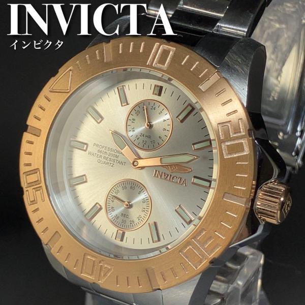 海外限定  インビクタ INVICTA ダイバー DIVER メンズ腕時計 男性用プレゼント 日本未...