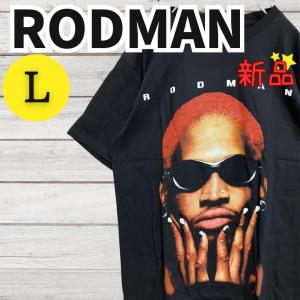 新品未使用 デニスロッドマンDennis Rodmanヴィンテージ加工Tシャツ 