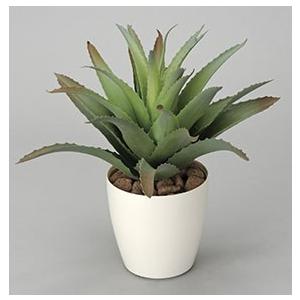 ポイント10倍《アートグリーン》《人工観葉植物》光触媒　光の楽園　リュウゼツランS｜worldwholesale