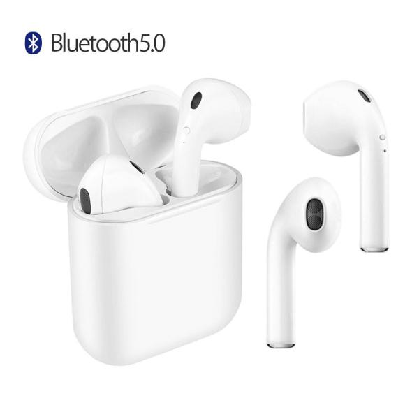 定形外郵便送料無料　Bluetooth 5.0 イヤホン 両耳 高音質 ブルートゥース iPhone...