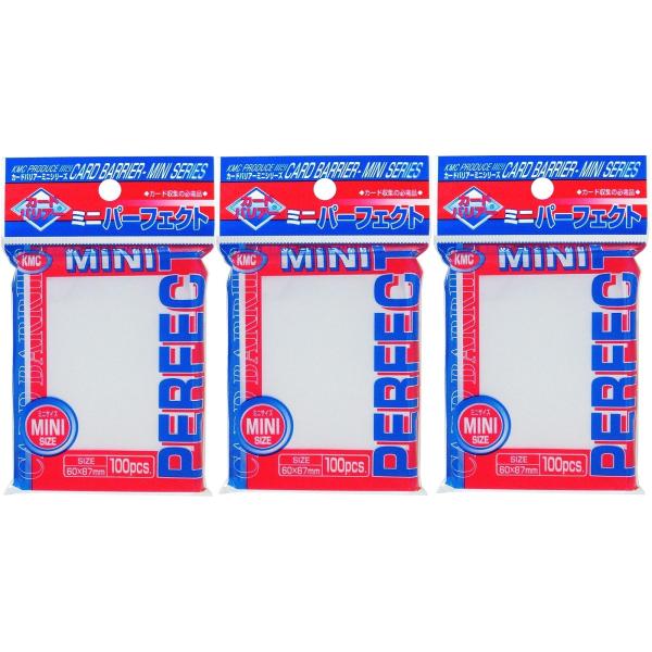 KMC カードバリアーミニ パーフェクトサイズ 3個セット