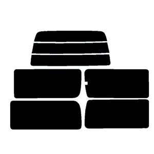 カーフィルム カット済み 車種別 スモーク ハイエーススーパーカスタム 4ドアワゴン (前期・中期)...