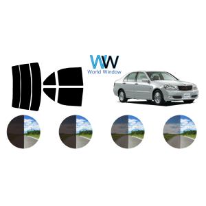 カーフィルム カット済み 車種別 スモーク ブレビス JCG1# リアセット