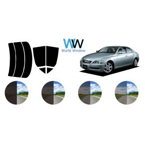 カーフィルム カット済み 車種別 スモーク マークＸ X12# リアセット