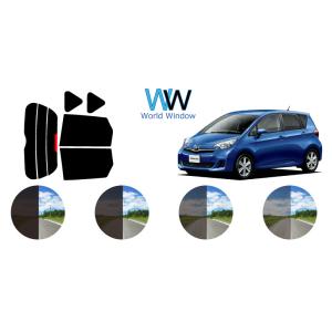 カーフィルム カット済み 車種別 スモーク ラクティス P12# リアセット