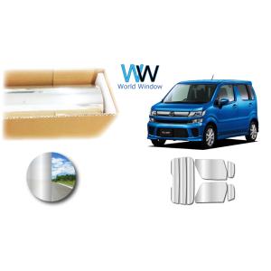 ミラータイプフィルム フレア (MJ55S) カット済みカーフィルム リアセット