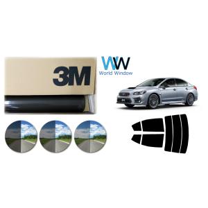 遮熱フィルム 3M  スモークIR  スバル WRX STI (VAG/VAB) カット済みカーフィ...