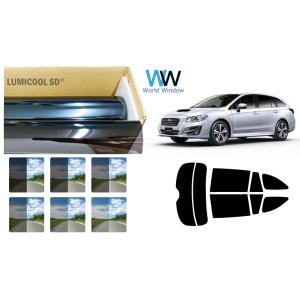 高品質 国産 原着ハードコートフィルム ルミクール レヴォーグ (VMG/VM4) カット済みカーフ...
