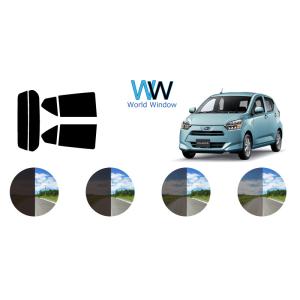 カーフィルム カット済み 車種別 スモーク プレオプラス LA350F / LA360F リアセット