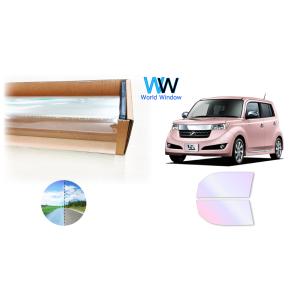 遮熱 オーロラ(グロウゴースト91)  トヨタ ｂB (QNC20) カット済みフィルム フロントド...