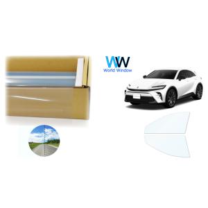 透明遮熱フィルム スーパーUV400IR87 クラウンスポーツ (AZSH36W) カット済みフィル...