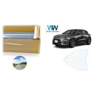 透明遮熱フィルム スーパーUV400IR89 レクサス LBX (MAYH10・15) カット済みフ...