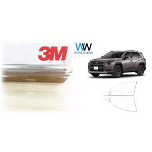 透明遮熱フィルム 3M クリスタリン90 (89%) トヨタ RAV4 (AXAN64) カット済み...