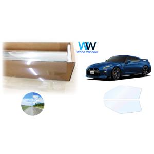 遮熱フィルム ファインゴースト90 ニッサン GT-R (R35) カット済みフィルム フロントドア...