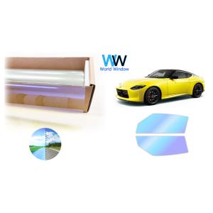 遮熱 オーロラ 発色 81％ フェアレディZ (RZ34) カット済みカーフィルム フロントドアセット｜ワールドウインド株式会社