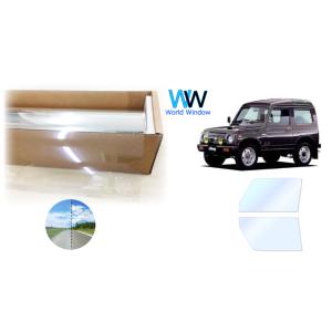 遮熱フィルム アイスブルーAR91 スズキ ジムニー (JA12V) カット済みフィルム フロントド...