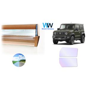 遮熱 オーロラ(グロウゴースト91)  スズキ ジムニーシエラ (JB74W) カット済みフィルム ...