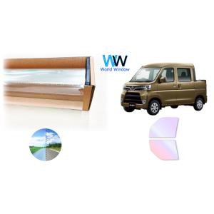 遮熱 オーロラ(グロウゴースト91)  ダイハツ ハイゼットデッキバン (S321W) カット済みフ...