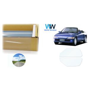 透明遮熱フィルム スーパーUV400IR89 ホンダ ビート (PP1) カット済みフィルム フロン...