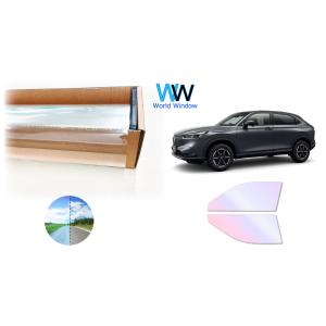 遮熱 オーロラ(グロウゴースト91)  ホンダ ヴェゼル (RV3) カット済みフィルム フロントド...