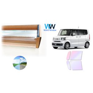 遮熱 オーロラ グロウゴースト91 ホンダ N-BOX (JF5/JF6) カット済みフィルム フロ...