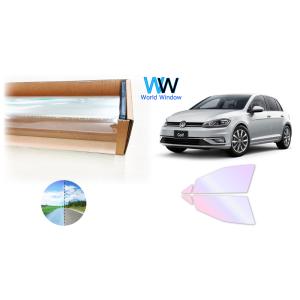 遮熱 オーロラ(グロウゴースト91)  ワーゲン ゴルフ7 VII (AUCJZ) カット済みフィル...