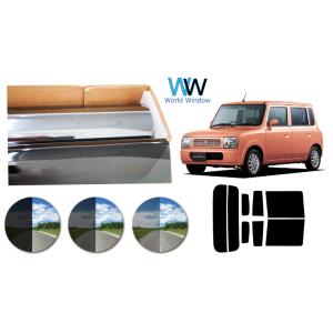 カーフィルム カット済み 車種別 スモーク アルトラパン HE33S リア