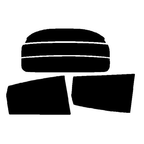 カーフィルム カット済み 車種別 スモーク セルボ HG21 リアセット