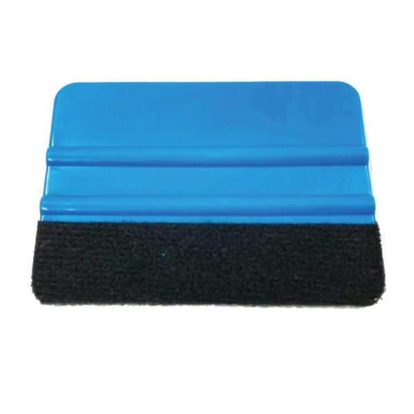 フェルト付 スキージー (10cm×7.3cm) カーラッピング カッティングシート施工用 カーフィ...