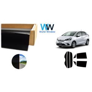 透過率1% 遮熱 スモークフィルム フィット (FIT) (GR1/2/3/4/5/6/7/8) カ...