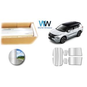 ミラータイプフィルム ミツビシ アウトランダーPHEV (GN0W) カット済みカーフィルム リアセ...