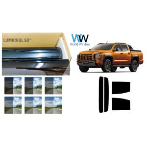 国産 原着ハードコートフィルム ルミクール ミツビシ トライトン (LC2T) カット済みカーフィル...